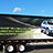 Truck billboard advertising Chevy Equinox with KWIK ZIP truck graphics system