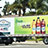 Mobile advertising trailers using quickzip on the streets