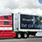 Vinyl vehicle wrap for Wilsonart International driving on a cloudy day